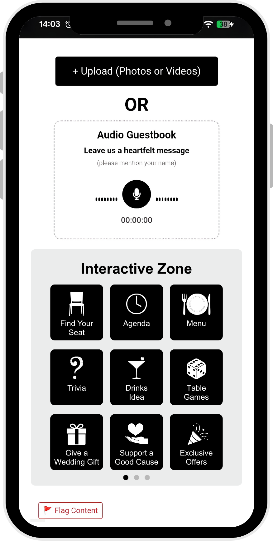 Interactive Zone phone